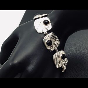 Zebra Bracelet With Stone